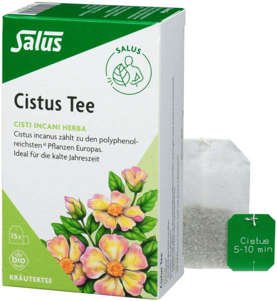 Cistus Kräutertee Bio Beutel Salus