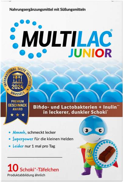 Multilac Junior Täfelchen 10 Stück