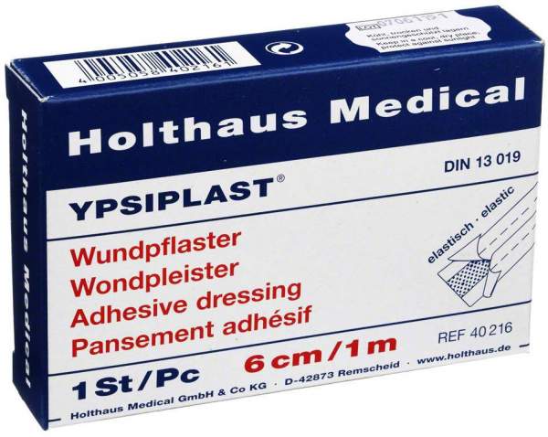 Wundpflaster Ypsiplast Elastisch 6 cm X 1 M 1 Stück
