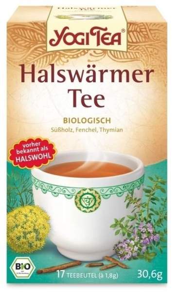 Yogi Tea Halswärmer Bio 17 X 1,8 G Filterbeutel