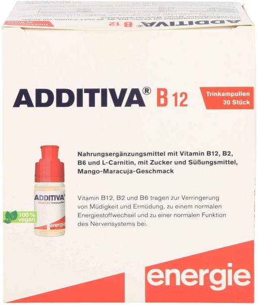 Additiva Vitamin B12 Trinkampullen 30x8 ml