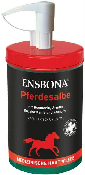 Pferdesalbe classic Ensbona mit Pumpspender 1000 ml