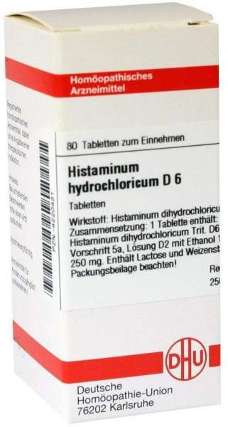 Histaminum Hydrochloricum D 6 Tabletten