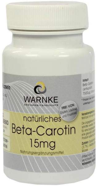 Beta Carotin 100 Kapseln 15 mg Natürlich