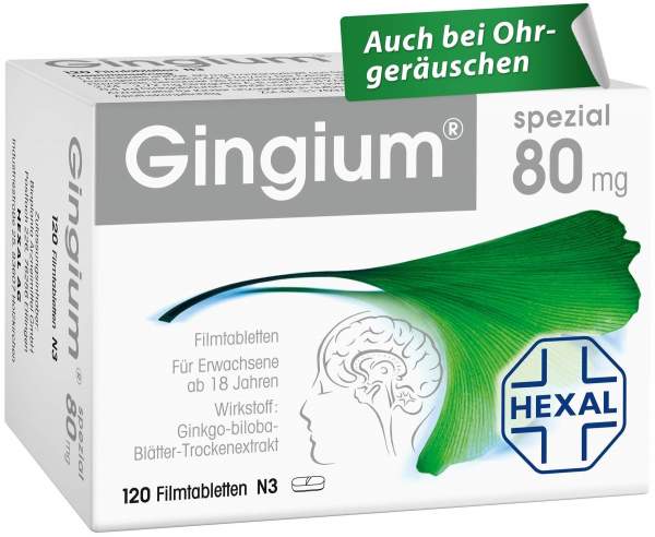Gingium spezial 80 mg 120 Filmtabletten