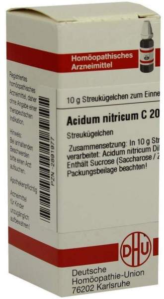 Acidum Nitricum C 200 Globuli