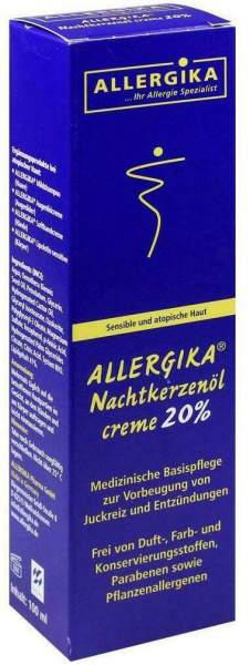 Allergika Nachtkerzenölcreme 20 % 100 ml Creme