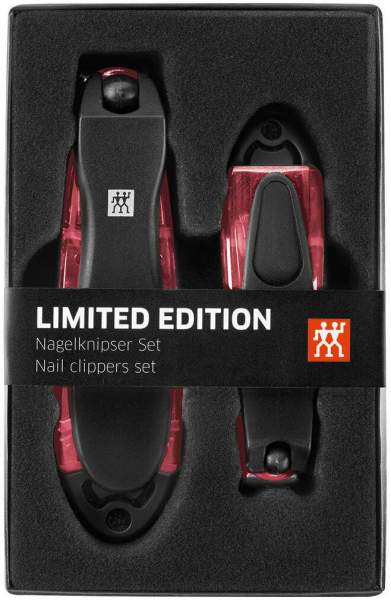 Zwilling Classic Inox Nagelknipser Set Rot 2-Teilig