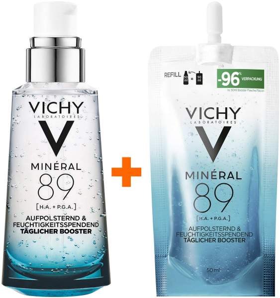 Vichy Mineral 89 Elixier 50 ml + Vichy Mineral 89 Elixier 50 ml Refill