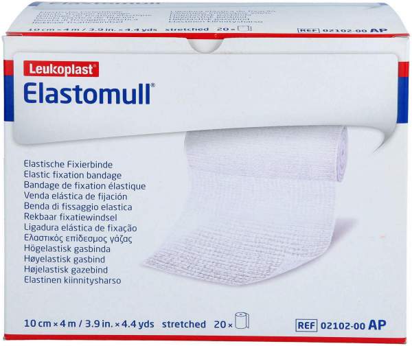 Elastomull 10 cm X 4 M Elast. Fixierb. 2102 20 Stück