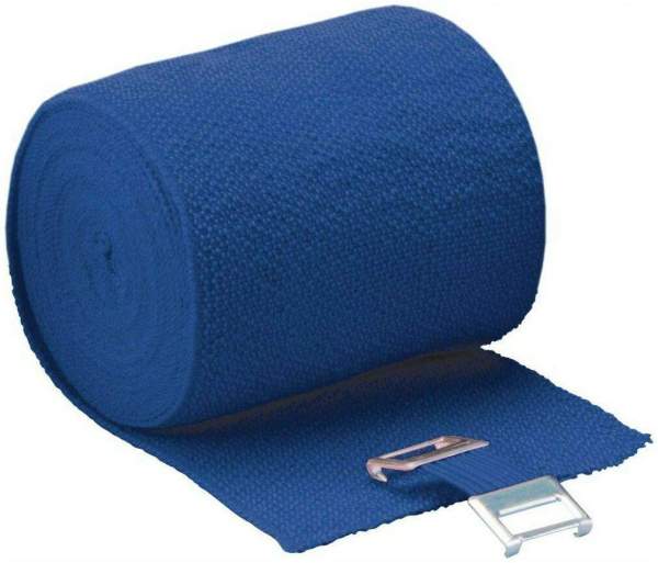 Höga Lastic Color Idealbinde 6cmx5m Blau Cellophan