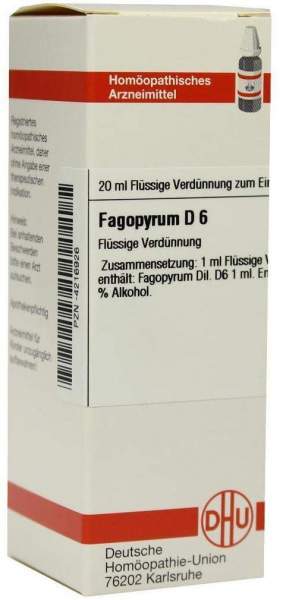 Fagopyrum D 6 Dilution