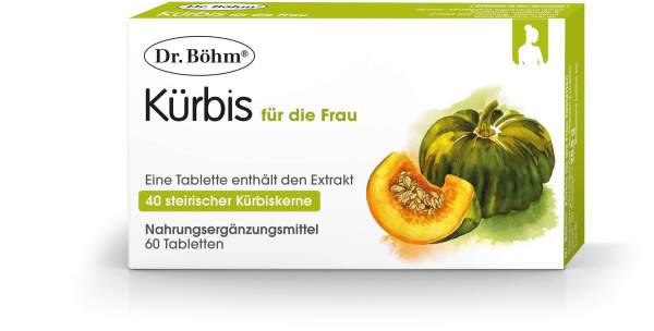 Dr. Böhm Kürbis Für die Frau Tabletten 60 Stück