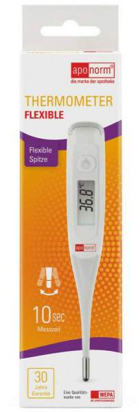 Aponorm Fieberthermometer Flexible Spitze 1 Stück