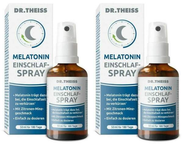 Dr Theiss Melatonin Einschlafspray 2 x 50 ml