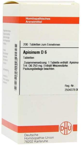 Dhu Apisinum D6 Tabletten 200