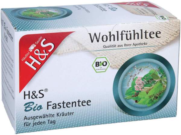 H&amp;S Bio Fastentee Filterbeutel 20 X 1,5 G