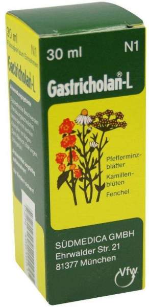 Gastricholan L Flüssig 30 ml Flüssigkeit