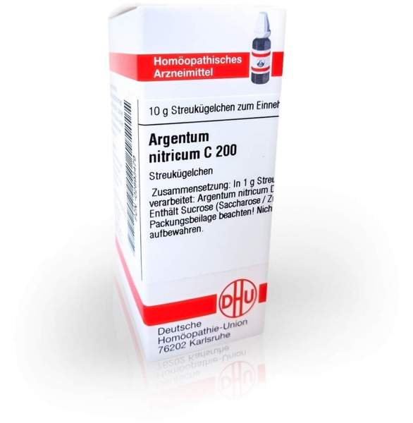 Dhu Argentum Nitricum C200 Globuli