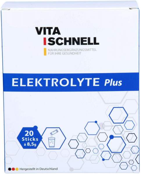 Elektrolyte Plus Pulver 20 X 8,5 G