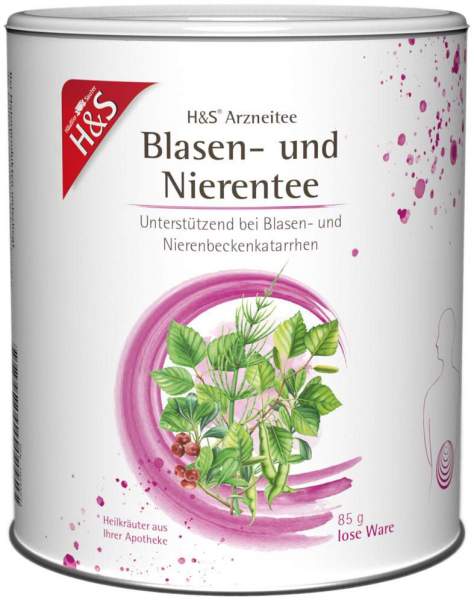 H&amp;S Blasen- und Nierentee 85 G Tee