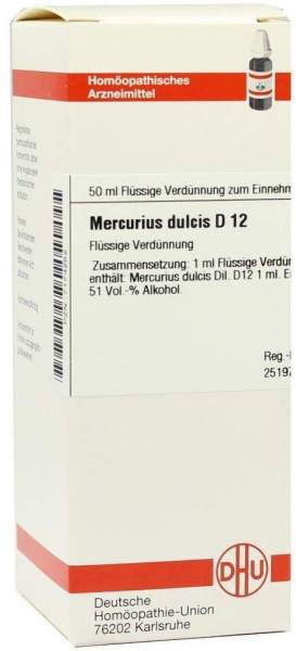 Mercurius Dulcis D 12 Dilution