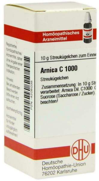 Dhu Arnica C1000 Globuli 10 G
