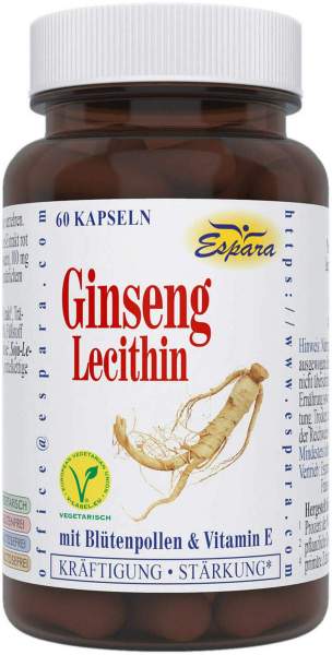 Ginseng Lecithin 60 Kapseln
