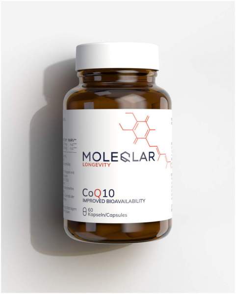 MoleQlar Coenzym Q10 high bioavailable 60 Kapseln