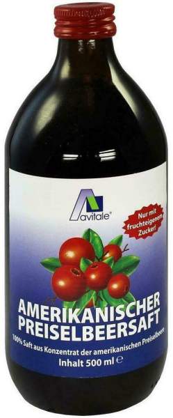 Preiselbeer Ssft Amerikanisch 500 ml