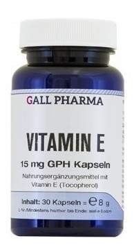 Vitamin E 15 mg Gph 60 Kapseln