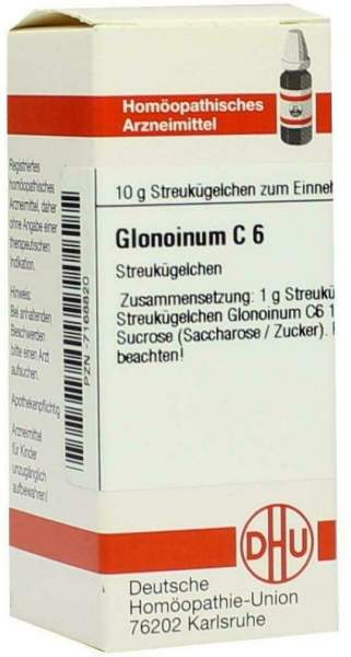 Dhu Glonoinum C6 Globuli 10 G