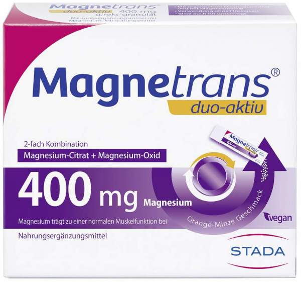 Magnetrans Duo Aktiv 400 mg 50 Sticks