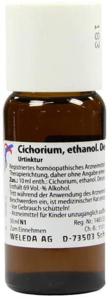 Cichorium Planta tota D 1 Urtinktur Weleda 50 ml Dilution