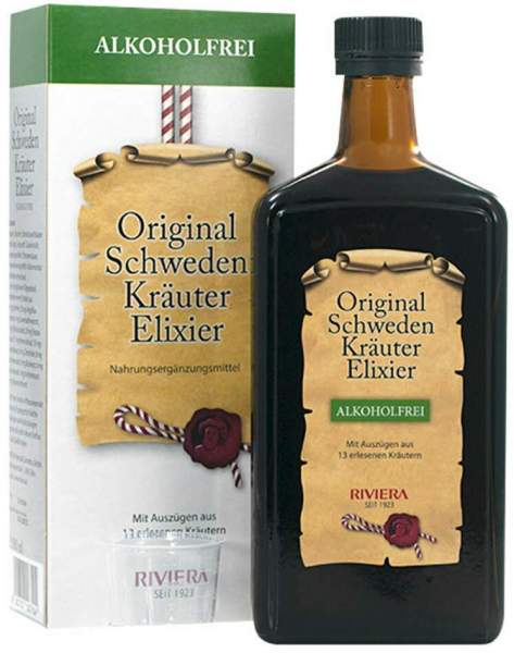 Riviera Original Schwedenkräuter Elixier Alkoholfrei 500ml
