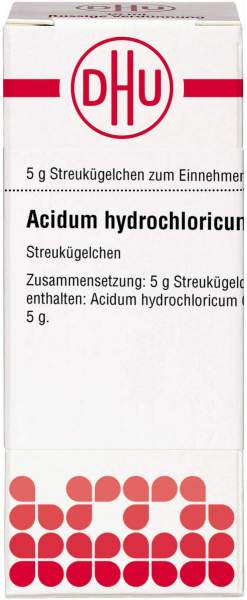 ACIDUM HYDROCHLORICUM LM VI Globuli