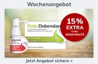 15% Rabatt extra auf Dobendan Produkte