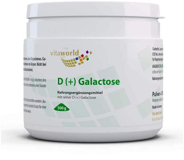 D Galactose 500 G Pulver