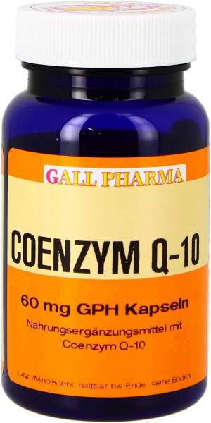 Coenzym Q10 60 mg Gph 120 Kapseln