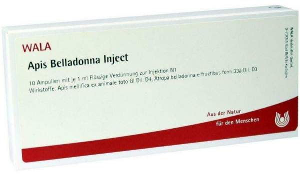Wala Apis Belladonna Inject 10 X 1 ml Ampullen