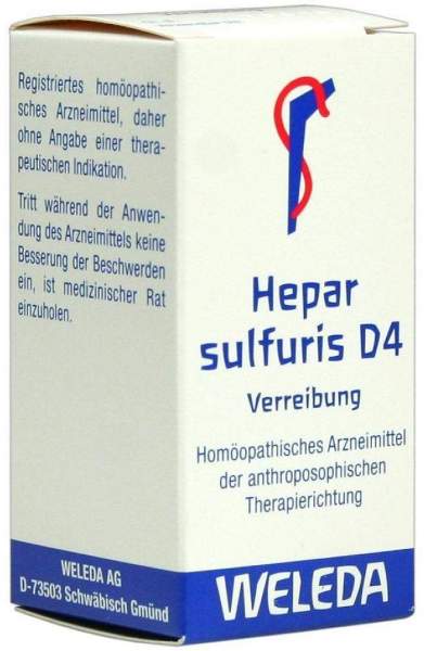 Weleda Hepar Sulfuris D4