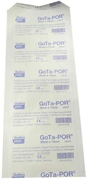 Gota Por 1 Wundpflaster Steril 30 cm X10 cm