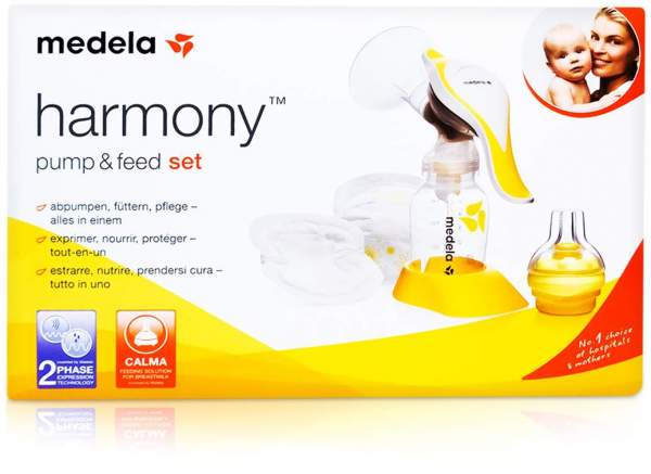 Harmony Handmilchpumpe Mit Calma-Sauger