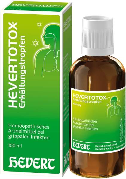 Hevertotox Erkältungstropfen 100 ml Tropfen