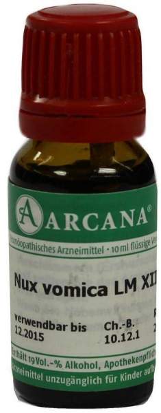 Nux Vomica Lm 12 Dilution 10 ml