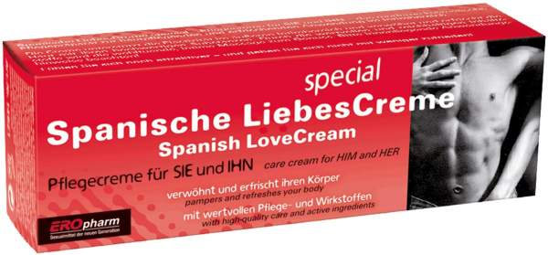 Eropharm Spanische Liebescreme Spezial Für Sie und Ihn 40 ml Creme