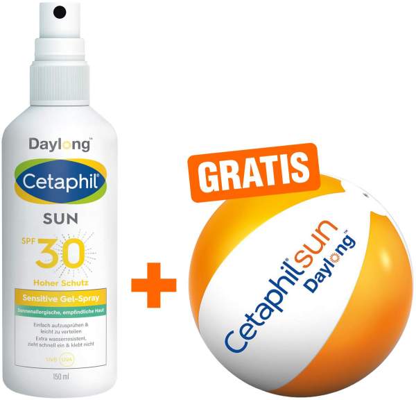 Cetaphil Sun SPF 30 Gel Spray 150 ml + gratis Wasserball