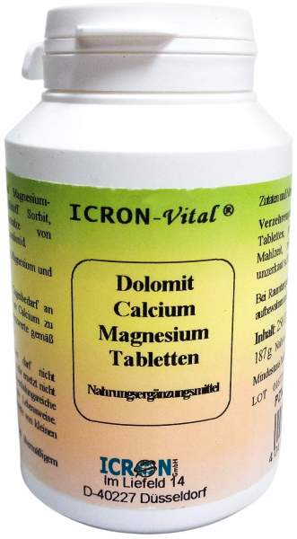 Dolomit Calcium Magnesium 250 Tabletten Icron Vital