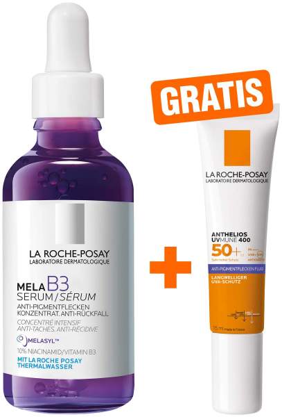 La Roche Posay Mela B3 Serum 50 ml + gratis La Roche Posay Anthelios Anti-Pigment Fluid 15 ml