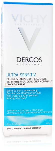 Vichy Dercos Ultra-Sensitiv Shampoo Trockene Haare